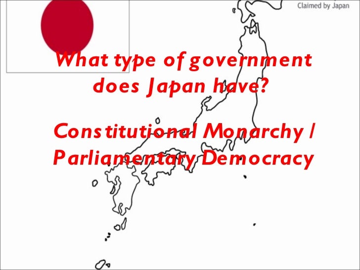 Japan's government and economy