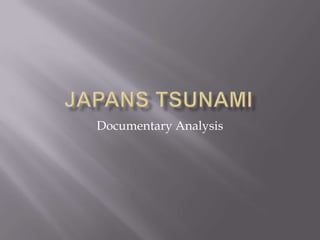 Documentary Analysis
 