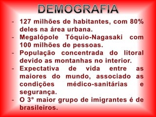 Ilhas vulcânicas de origem recente.