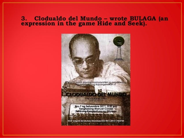 Short story the tomato game by nvm gonzales tx