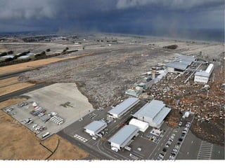 Cidade de Natori, província de Miagi, no Norte do Japão (11/03/2011) 