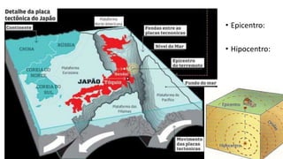 • Epicentro:
• Hipocentro:
 