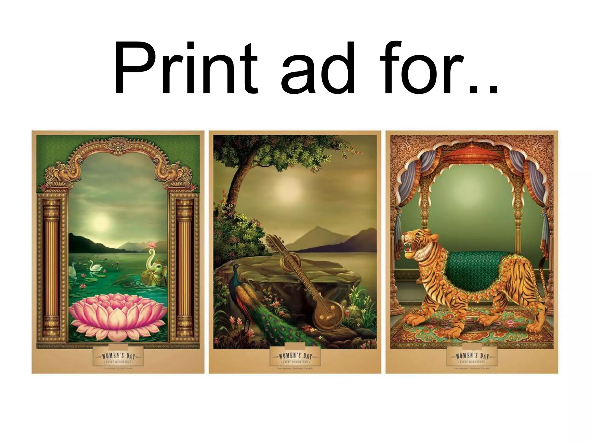 Print ad for..
 