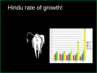 Hindu rate of growth!
 