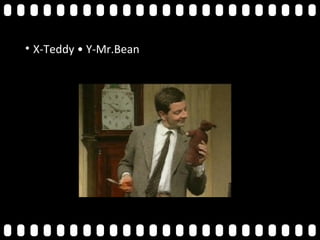 • X-Teddy • Y-Mr.Bean
 