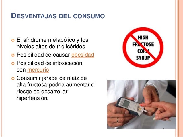 Jarabe de maíz con alto contenido de fructosa Jarabe de maíz con alto contenido de fructosa