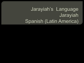 Jarayiah’s  language