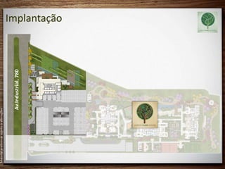 Material preliminar sujeito a alterações



                                      Av.Industrial, 780
                                                           Implantação
 