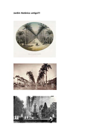 Jardim Botânico antigo!!!
 