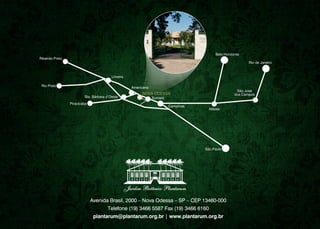 Jardim Botânico Plantarum apresentação