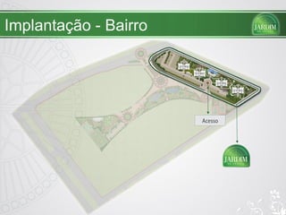 Implantação - Bairro Acesso 