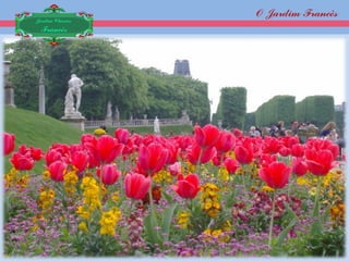 O Jardim Francês
Jardim Clássico
 Francês
 