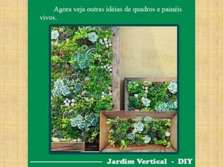DIY - Jardim vertical