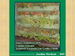 DIY - Jardim vertical