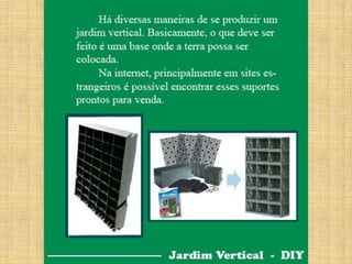 DIY - Jardim vertical