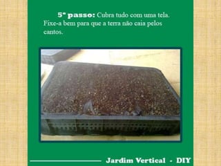 DIY - Jardim vertical