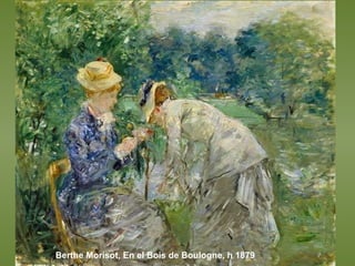 Berthe Morisot, En el Bois de Boulogne, h 1879 