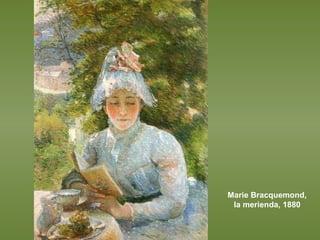 Marie Bracquemond, la merienda, 1880 