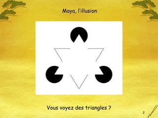 Vous voyez des triangles ? Maya, l’illusion 