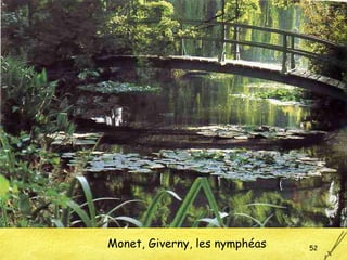 Monet, Giverny, les nymphéas 