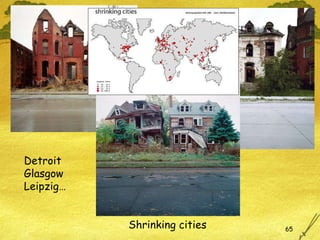 Shrinking cities Detroit Glasgow Leipzig… 