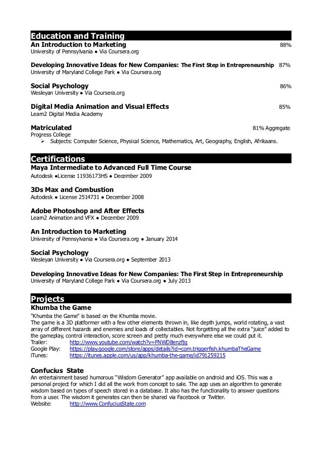 jared glass cv