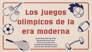 Historia, Valores y Estructura de los Juegos Olímpicos Modernos | PDF