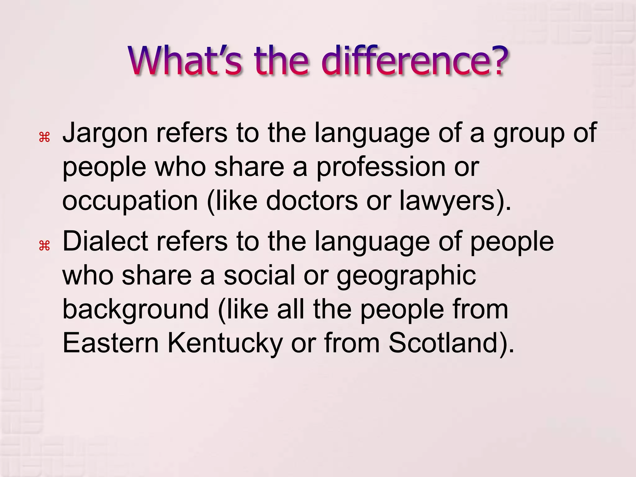 Provides resources for learning about the connections between language and culture