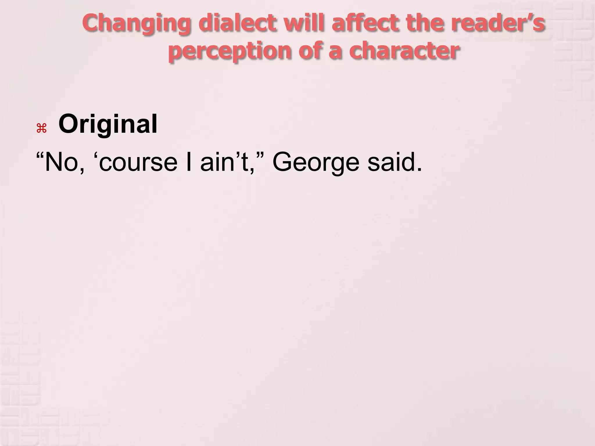 Language varies over time and space, including regional, social, ethnic, gender and other types of social and physical space
