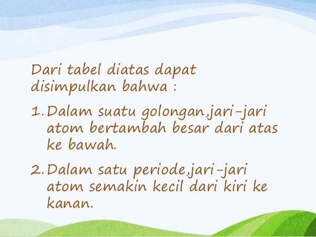 Jari Jari Atom Dan Energi Ionisasi