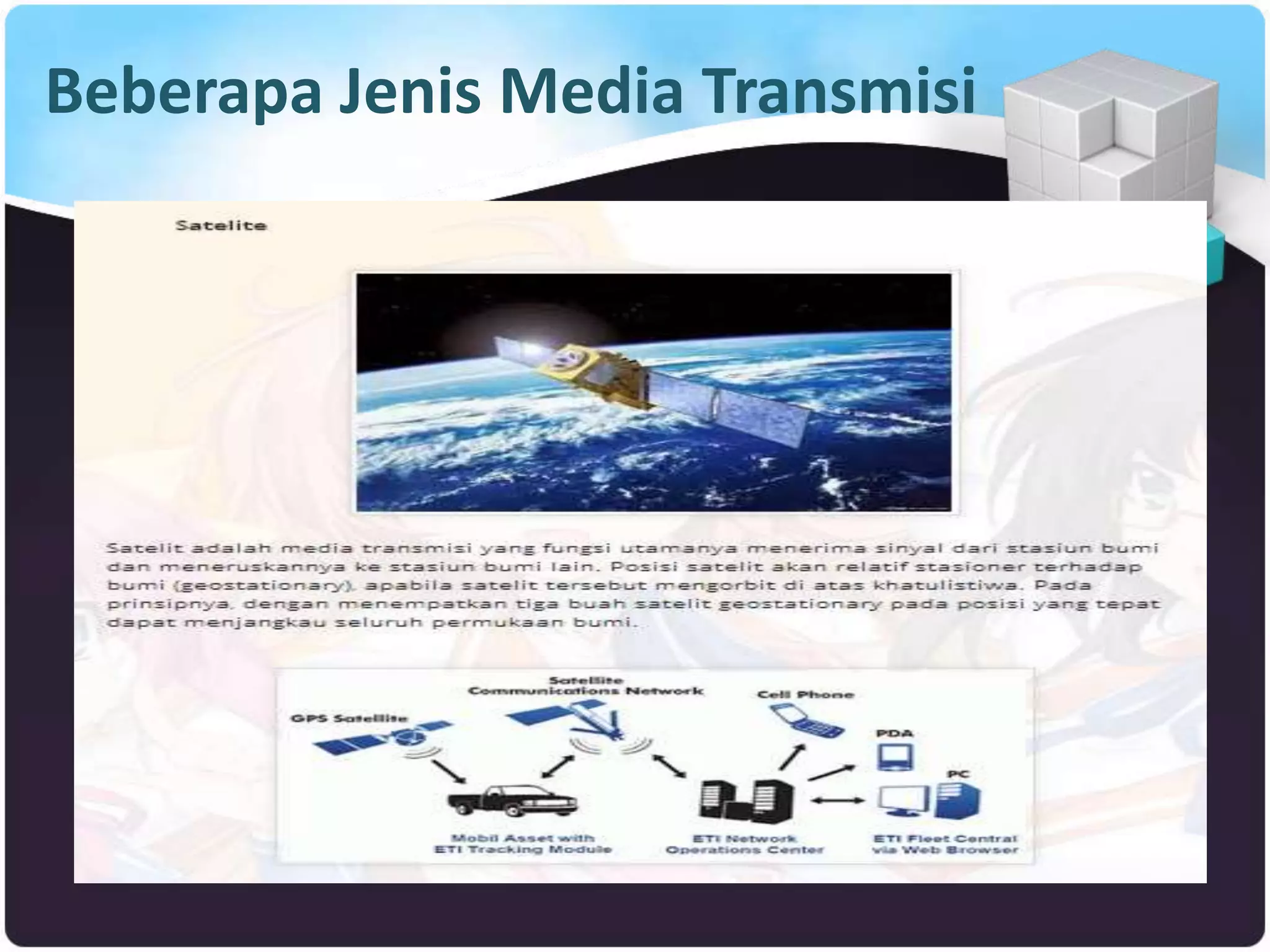 Beberapa Jenis Media Transmisi
 