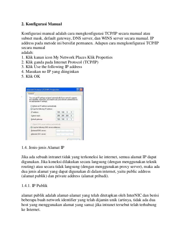 Soal Pilihan Ganda Tentang Ip Address Masnurul