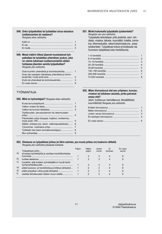 M U R RO KS E STA M U UTO KS E E N 2 0 0 5   91
 