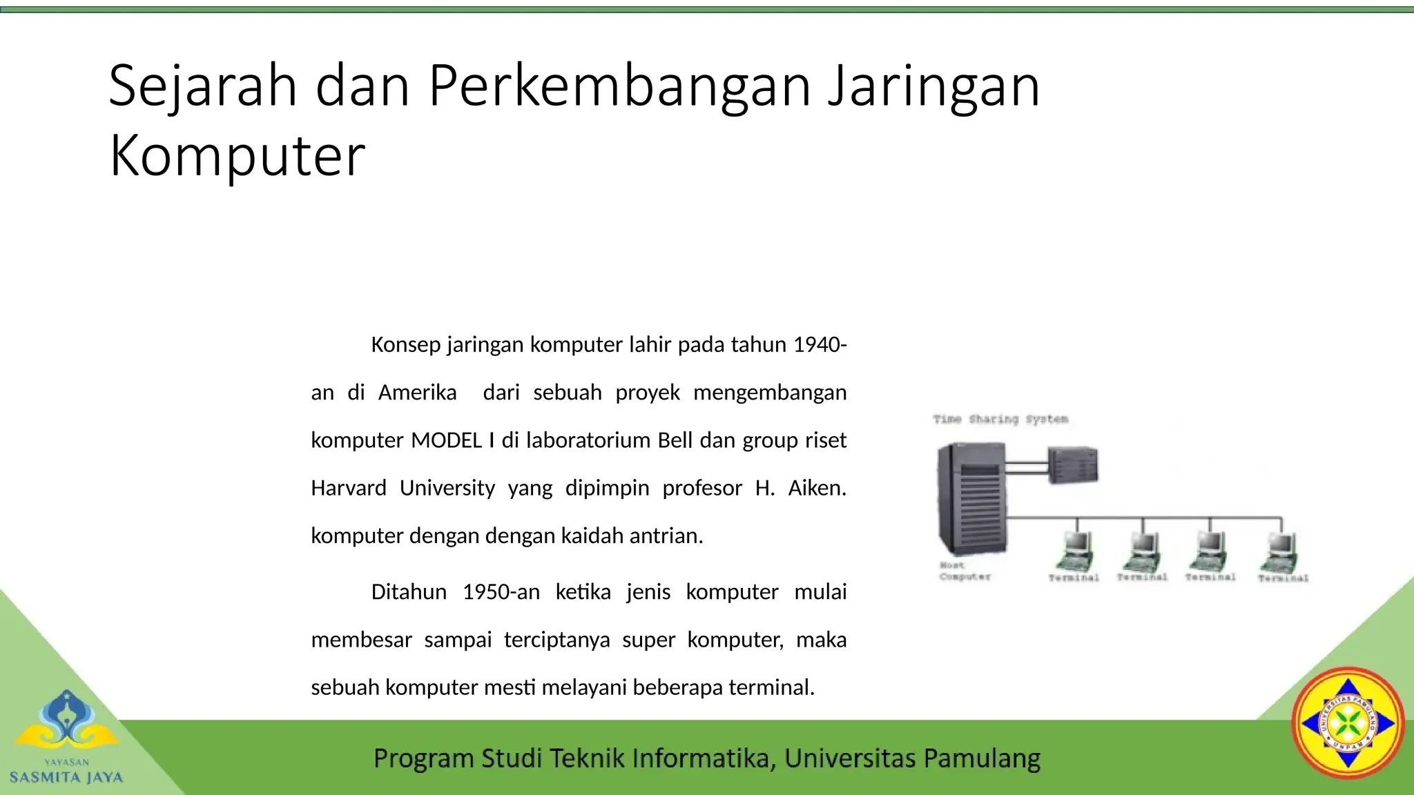 Pengantar dan Pengenalan Jaringan Komputer | PPT