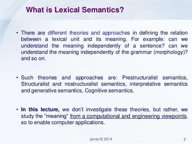 Jarrar Lexical Semantics And Multilingualism - 