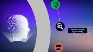 Purpose, Scope,
Applicability
 