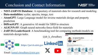 Jarvis Database Exploring New Frontiers in Inverse Materials Design with Graph Neural ...