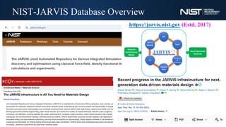 Jarvis Database Exploring New Frontiers in Inverse Materials Design with Graph Neural ...