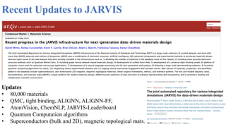 Jarvis Database ChemNLP: A Natural Language Processing based Library for Materials ...