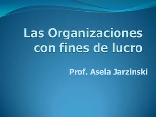 Prof. Asela Jarzinski

 