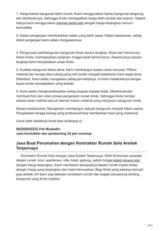 Jasa Bangun Rumah Solo dan Sekitarnya Dlidirkonstruksicom PT Dlidir Jaya Grup.pdf
