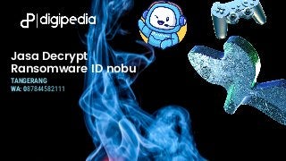 Jasa Decrypt
Ransomware ID nobu
TANGERANG
WA: 087844582111
 
