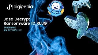 Jasa Decrypt
Ransomware ID RUJG
TANGERANG
WA: 087844582111
 
