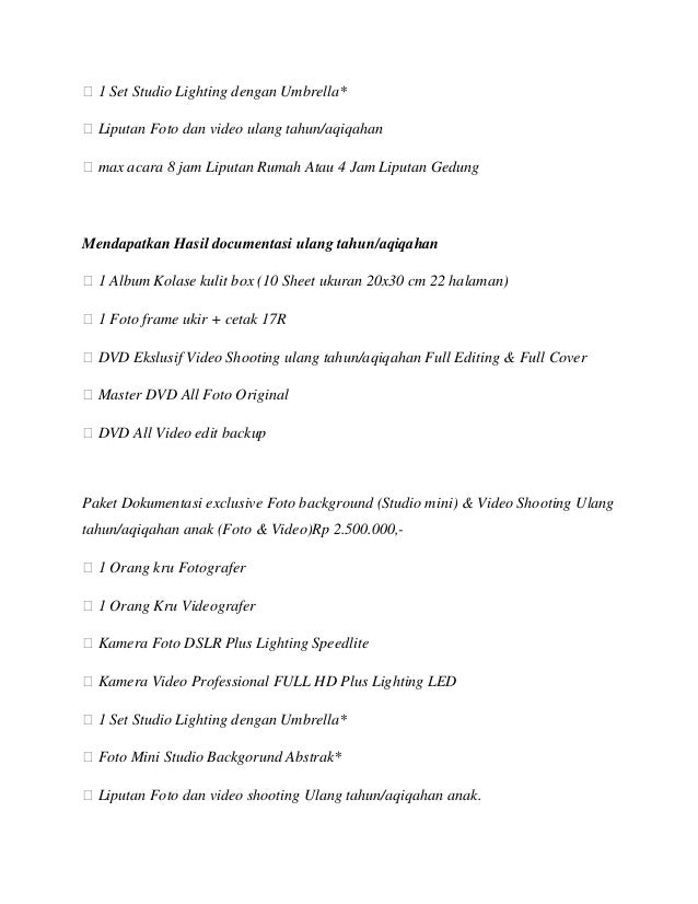 970 Contoh Kolase Aqiqah HD Terbaik