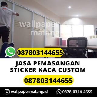 JASA PEMASANGAN
STICKER KACA CUSTOM
087803144655
087803144655
 