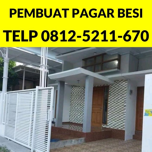 TELP/WA 0812-5211-670 | Jasa Pembuatan Pagar Tangga Minimalis Malang