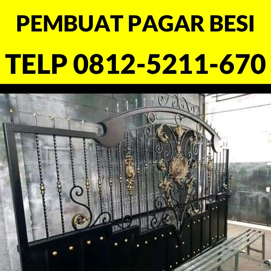 TELP/WA 0812-5211-670 | Jasa Pembuatan Pagar Tangga Minimalis Malang
