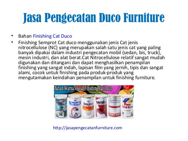 Jasa pengecatan duco kusen pintu lemari baju Meja Makan dll