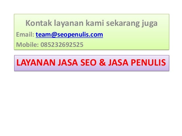 Jasa Seo Artikel Arcorpweb
