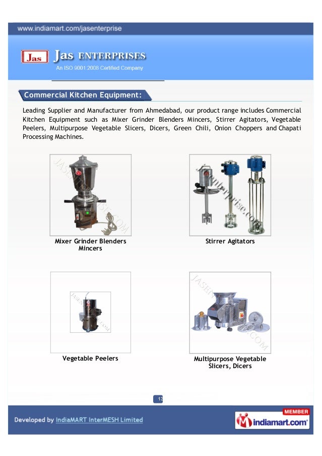 Jas Enterprises, Gujarat, Food Processing Machines